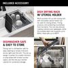 32&rdquo; Granite Composite Workstation Kitchen Sink Undermount Single Bowl with WorkFlow&trade; Ledge and Accessories